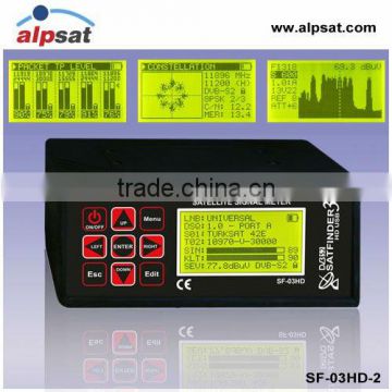 SATFINDER 3 HD / SF-03HD-2 DVB-S2 SIGNAL METER WITH REAL SPECTRUM