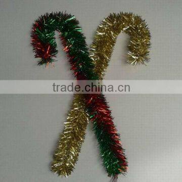 24 Inch Christmas Tree Hanging Decoration Craft Wire Tinsel Candy Cane