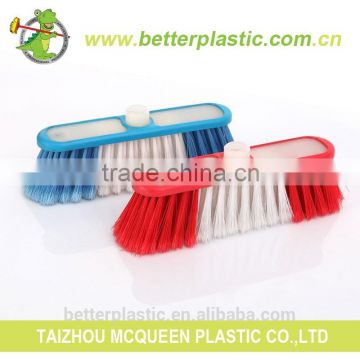 Plastic Household Cleaning Broom With TPR Cover