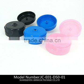 diameter 50mm plastic flip top cap for tube