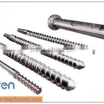 rubber extruder nitrided screw barrel