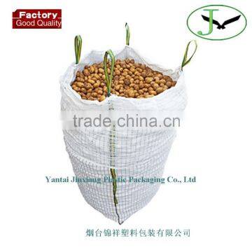 china cheap 100% propylene woven big bags for firewood, mesh firewood bag, log bag