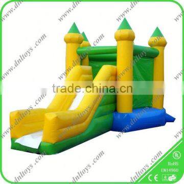 children bouncer green inflatable cheap bouncing house