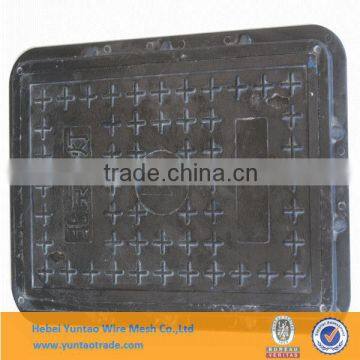 Light Square Sewer Drain Cover/ EN124 A15 Sealed Manhole Cover/grp Sealing Well Lid