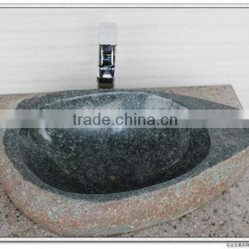 2015 Natural Handmade Cobble Stone Wash Basin photo-2