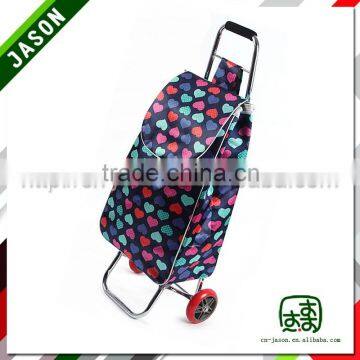 Pooyo satin folding shopping trolley cart Z2S-02