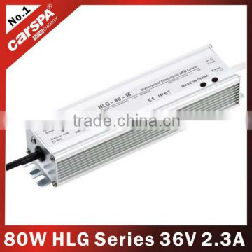 80W led waterproof switching power supply manufacturer