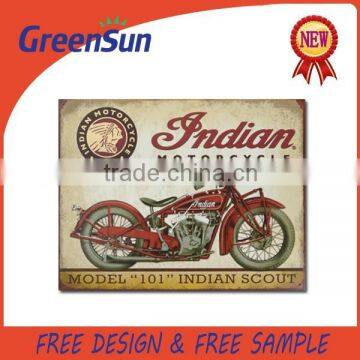 Vintage Decor Tin Metal Signs