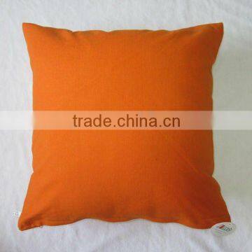 P08 dyed plain canvas cushion