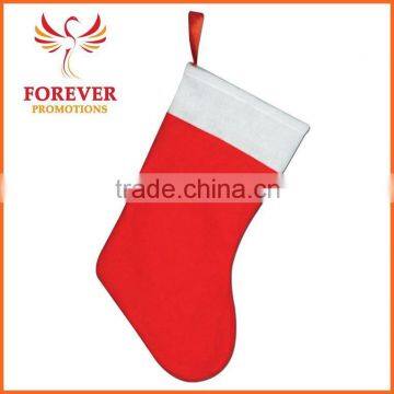 Cheap Christmas Tree Decoration Red Felt Socking