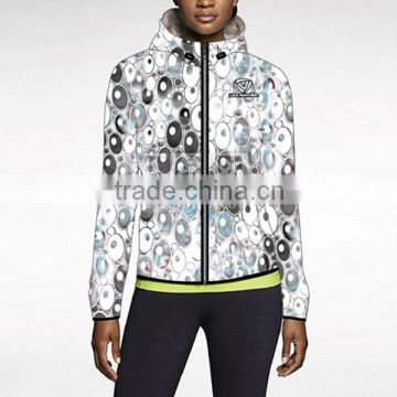 Sublimated Printing Pullover Hoody Sublimation Women's Hoodies