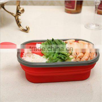 Square shape New design collapsible storage container, wholesale factory low MOQ collapsible storage container