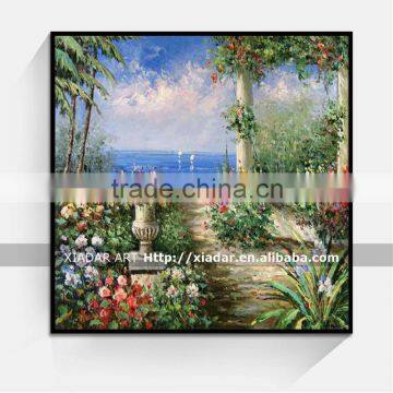 mediterranean landscape oil painting room Decorative