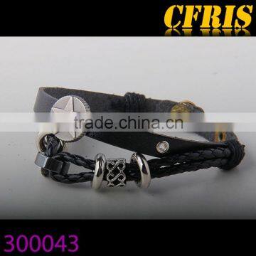 men's leather bracelet