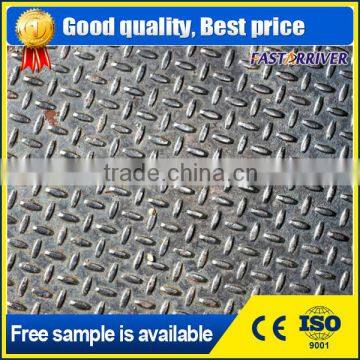 5052 PVDF Prepainted Tread Embossed Aluminum Sheet for Bus Floor photo-6