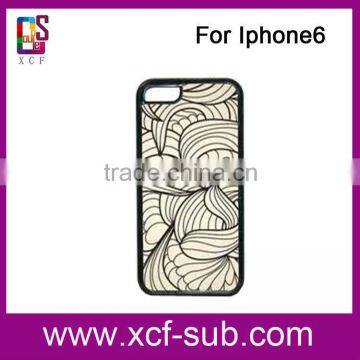 for Apple Iphone 6 Cover, for Iphone 6 2D Sublimation Phone Case