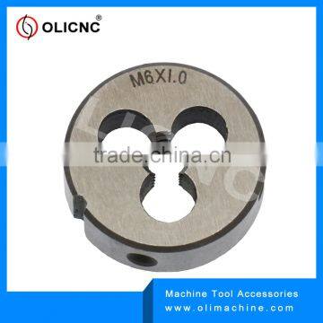 Size UNC/UNF No.4/No.12 Adjustable Round Dies with Material HSS/Alloy Steel