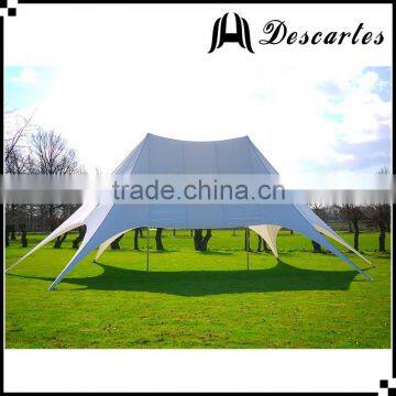 White star shade marquee tents, star canopy tents for party events