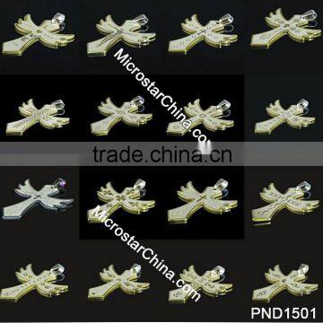 202L Wholesale Cheap Cross Stainless Steel Pendant For Birthday Gift photo-2