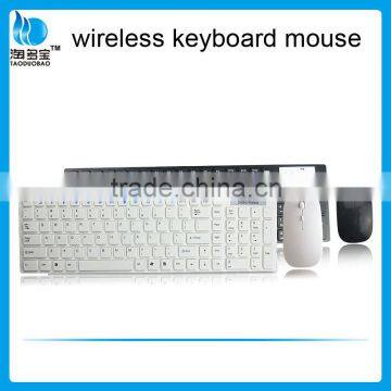 Top sale wireless keyboard and mouse combo for tv smart factory