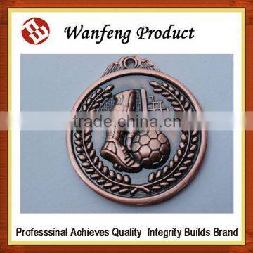 Newest Design silver gold copper metal swimming sports medals