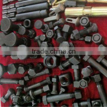 undercarriage parts high tensile bolts and nuts