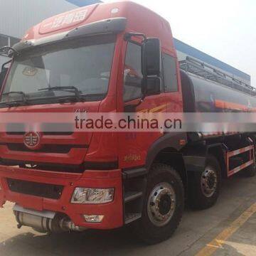 High Quality New Condition FAW 8X4 31000L Flammable Liquid Tank Truck photo-2