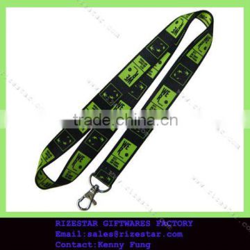 heat sublimation printing nylon lanyard