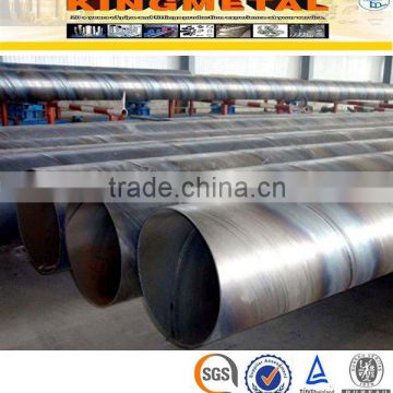 ASTM A252 Carbon Steel Spiral Seam Submereged Arc Welded Pipe SSAW Steel Pipe