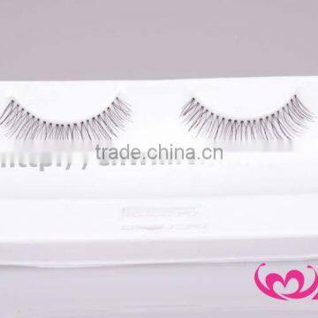 Handmade Eyelash Synthetic Hair False Eyelashes Black For Fashion Ladies