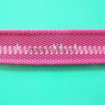 Pink Polyester Webbing