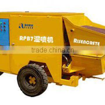Concrete Pump Used in Construction Project