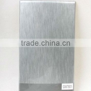 Tooth Brush Holder Water Transfer Printing Hydro Graphics Film Transparent Film - Metallic silver wire GW7801 WIDTH100CM