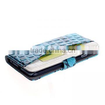 2016 Fashion Trend Shenzhen Factory Card Slots Wallet Crocodile Phone Covers for Iphone 6/6s Supplier's Choice photo-5