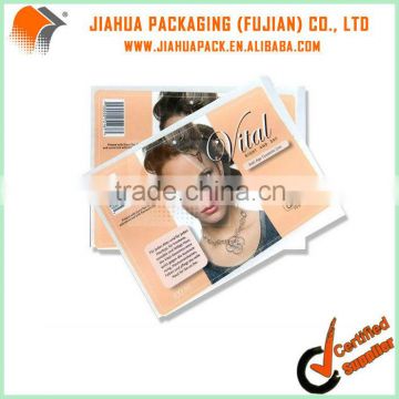 high quality paper printing label