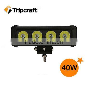 Adjustable 40W Led lighting bar cree Led work light bar IP67 LED CAR ROOF RACK LIGHT BAR