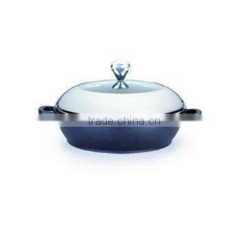 Die -cast alu non-stick shallow soup pot(Y-TG424)