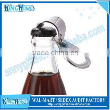 High Polished Mini Bottle Opener Cap Keychain photo-6