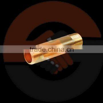 LONG NIPPLE 1/4 x 2.5, BRASS FITTINGS