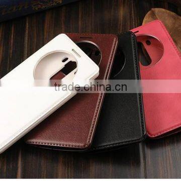 Special Offer 2016 Popular Quick Circle Qi Wireless Charging Leather Case Cover For LG G 3 D850