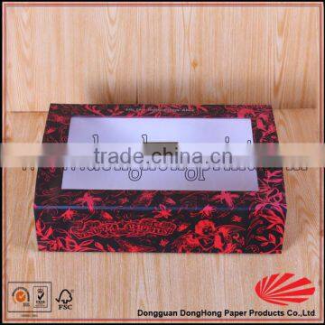 Professional custom magnetic gift boxes wholesale, gift boxes with windows, gift boxes clear lid