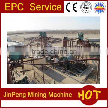 China economic alluvial gold mining equipment, professional CIL plant design for sale