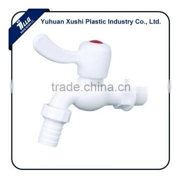 plastic PVC PP common bibcock with connector