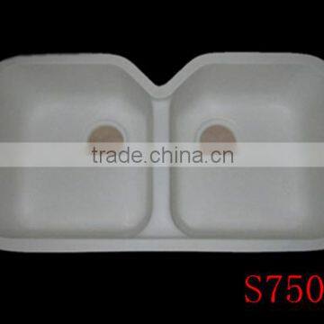 High Quality Acrylic Solid Surface Kitchen Sink,Handmade Solid Surface Stone Sink/custom Quartz Kitchen Sink