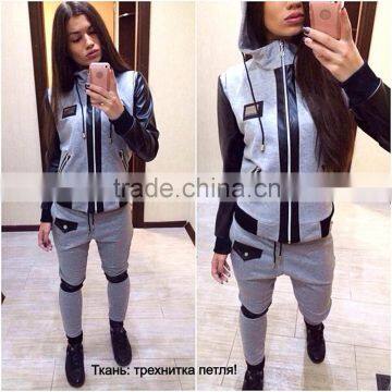 2016 female sports coat sweater suit