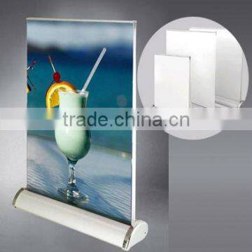 aluminum mini roll up poster boards display A3