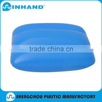 Durable Construction Adjustable Comfort PVC Giant Inflatable Bed blue Pillow