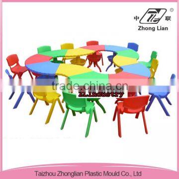 Eco friendly plastic kindergarten nursery school furniture suppliers