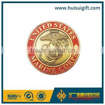 high quality wholesale custom 3d design customized gold plated coin