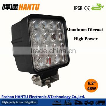 Square 48W led tractor working light /combo beam led work light for SUV/Waterproof IP68 work light,SUV,JEEP,ATVS,,/Model: HT-G13